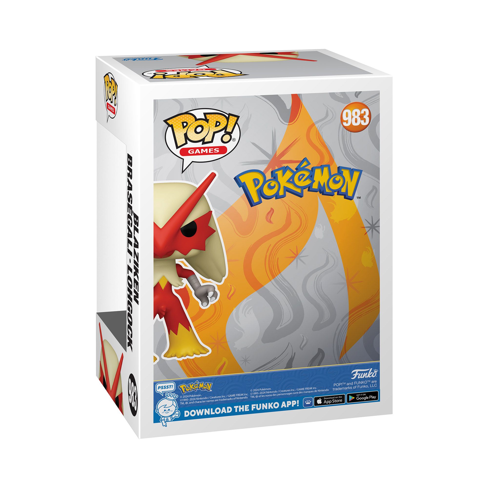 Pokemon Blaziken Pop! Vinyl Figure
