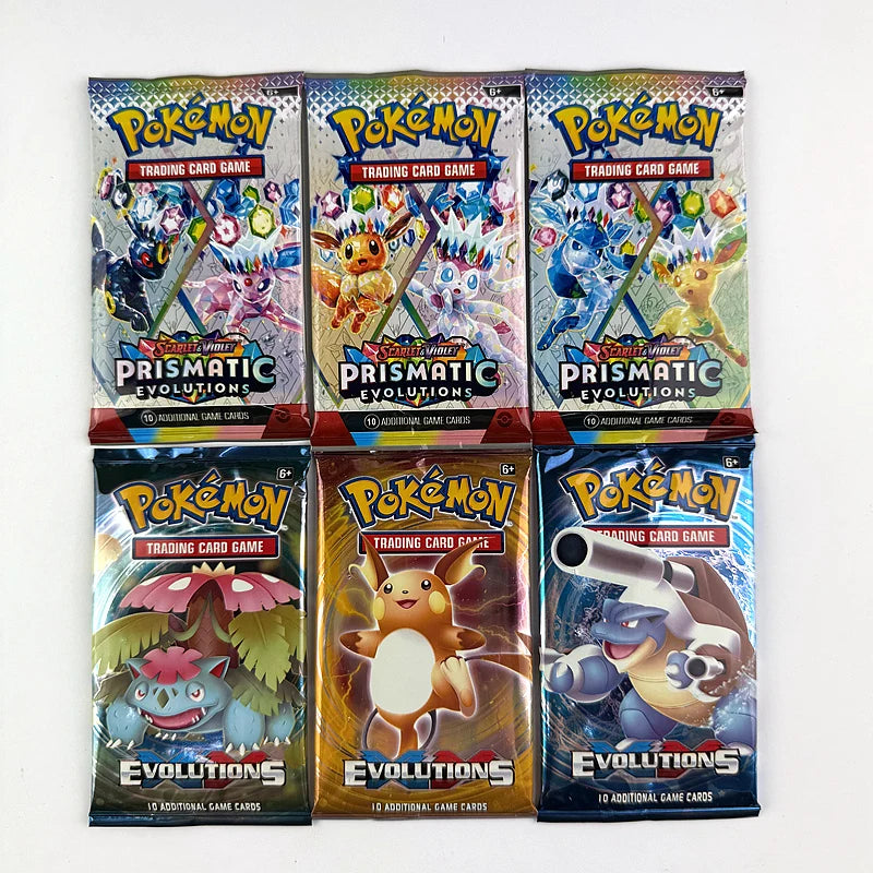 Pokemon Card Prismatic 151 Evolutions English Booster Packs