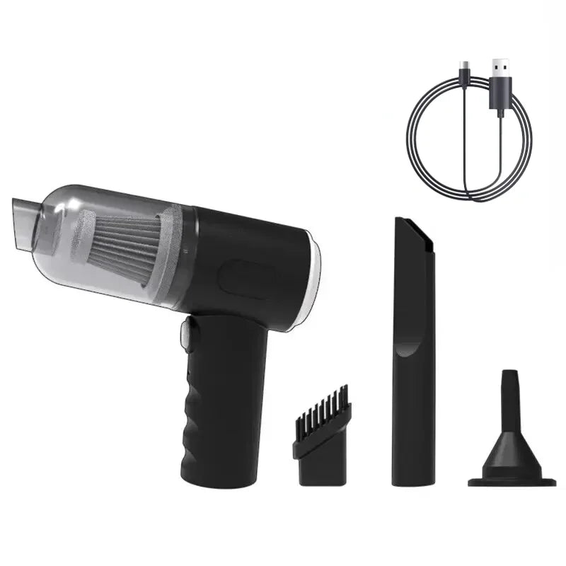 Wireless Car Vacuum Cleaner USB Charging 1200mAh
