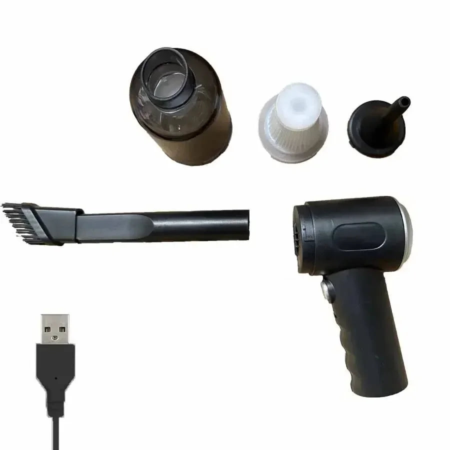 Wireless Car Vacuum Cleaner USB Charging 1200mAh