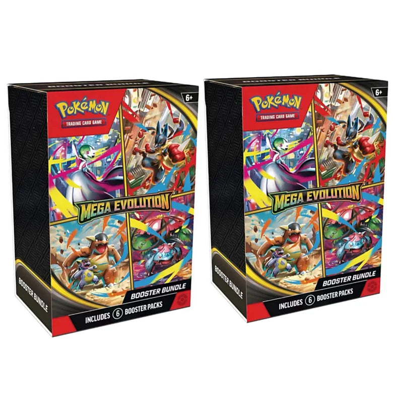 Pokemon TCG English Mega Phantasmal Flames MEGA EVOLUTION Booster Bundle Version