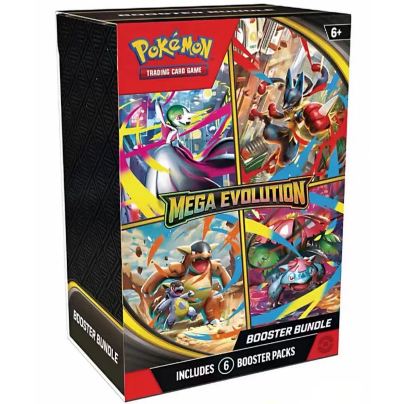 Pokemon TCG English Mega Phantasmal Flames MEGA EVOLUTION Booster Bundle Version