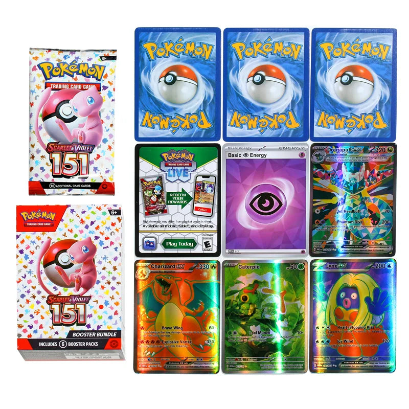 Pokemon TCG English Mega Phantasmal Flames MEGA EVOLUTION Booster Bundle Version